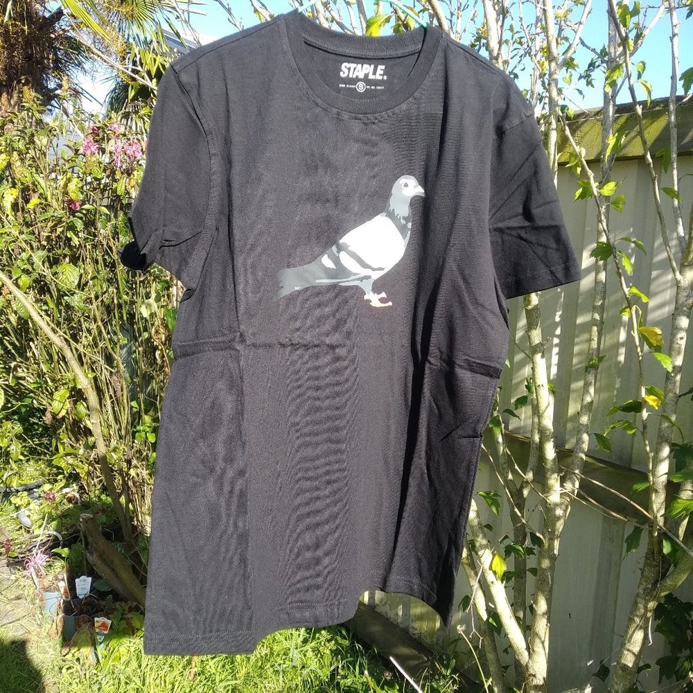 Staple Pigeon Black Logo Tee